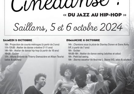 Week-end Cinédanse « du Jazz au Hip-Hop »