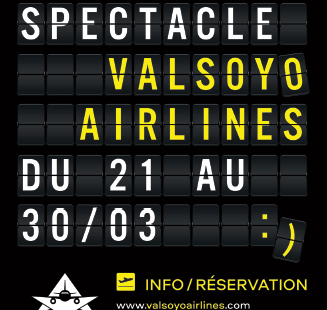 Dîner-spectacle : « Valsoyo Airlines »